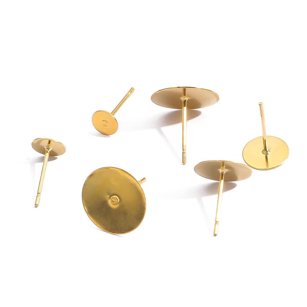 20/100Pcs Stainless Steel Round T-shaped Needle Pin For DIY Jewelry Making Craft Accessories