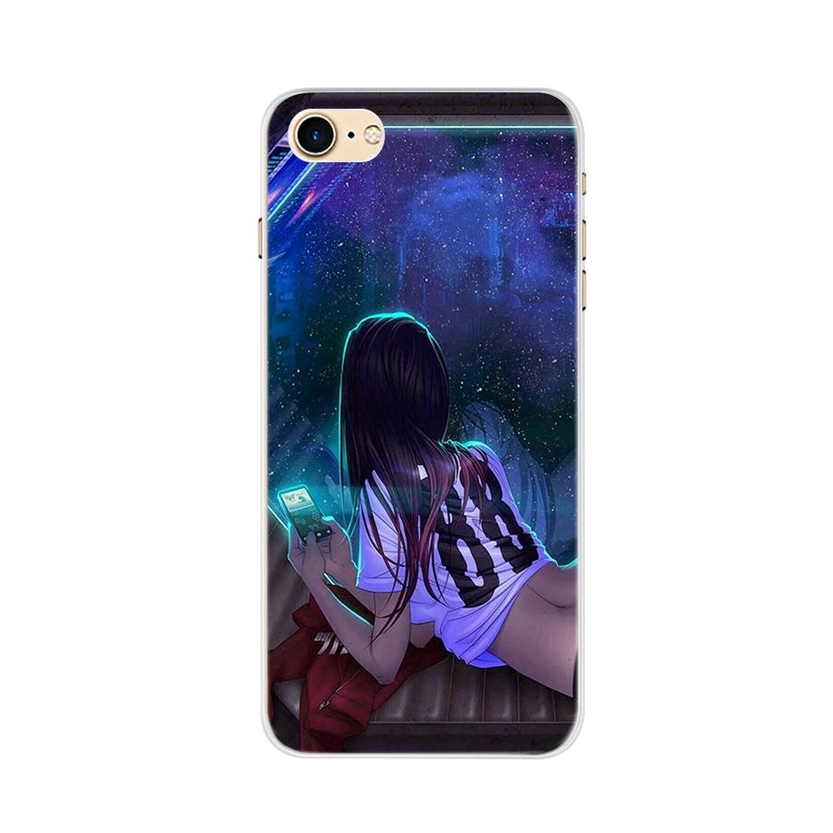 For Apple iPhone 7 8 SE 2020 Case Soft Tpu Anti-knock Bumper For Fundas Apple iPhone 8 Cases Apple SE 2020 A2296 Cover iPhone7 8