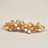 Rhinestone Spring Clip Hairpin Large Size Back of Head Half-tied Hairpin  for Women