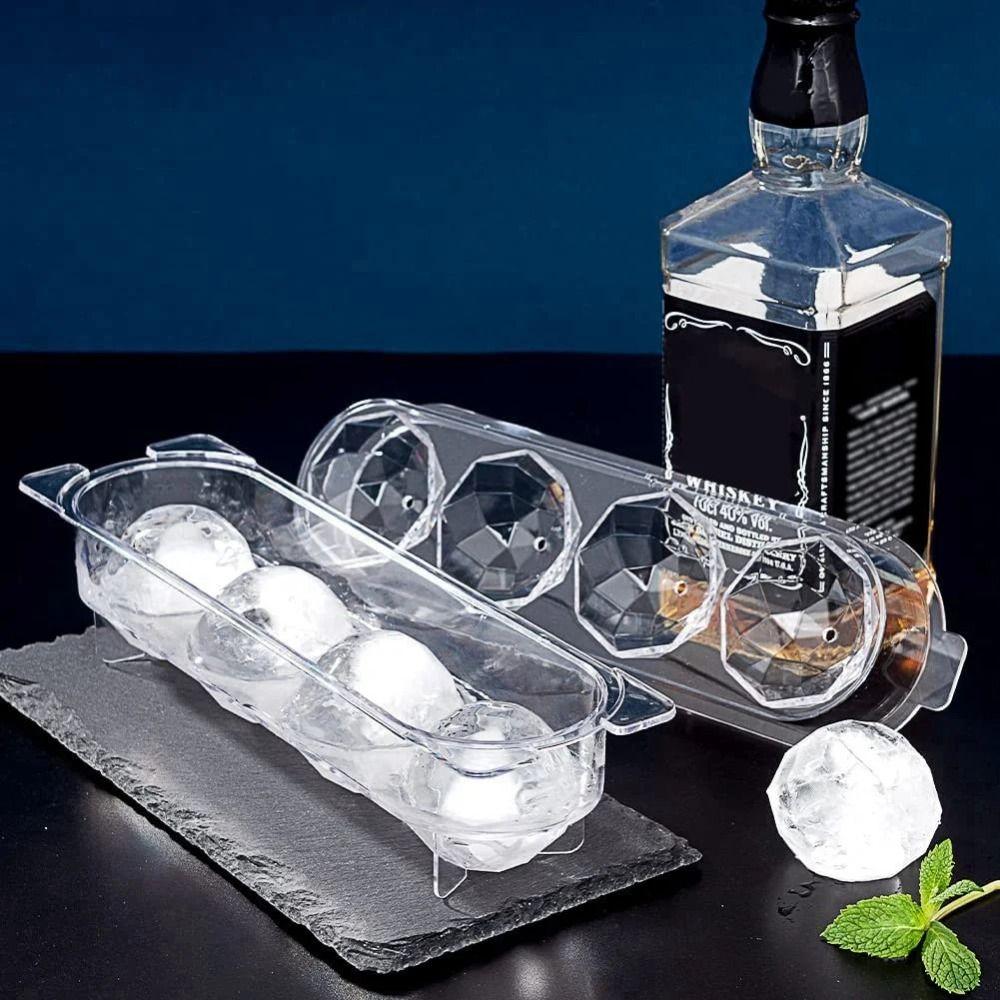 Reusable Design Ice Cube Tray Freezer Safe Ice Ball Mold Premium Ball Shaped Ice Mold  Hotel Use