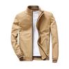 Men's Fleece Jacket Autumn and Winter New Washed Cotton Business Casual Jacket