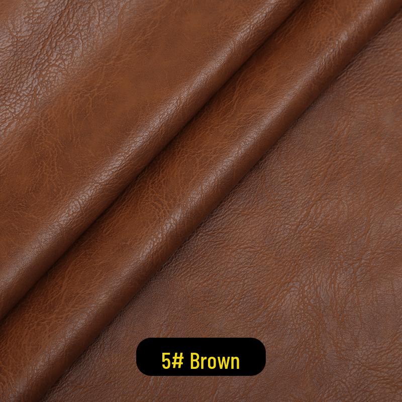 Crazy Horse Faux Leather Fabric: Waterproof PU Imitation for Sofa, Car, and Furniture Upholstery