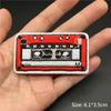 Flame Guitar Rock Embroidered Patches On Clothes Music Disco Headset Dj Punk Stripes Iron On Patches For Clothing Diy Appliques