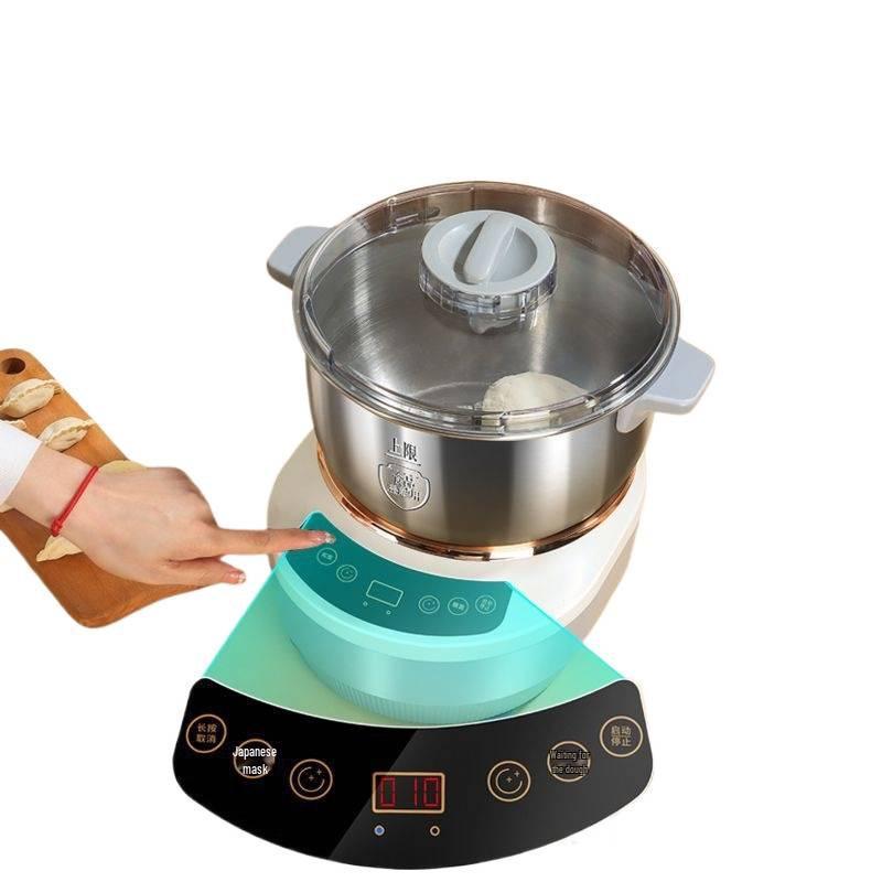 Smart Electric Stainless Steel Noodle Maker & Dough Mixer - Automatic Kneading & Mixing Machine