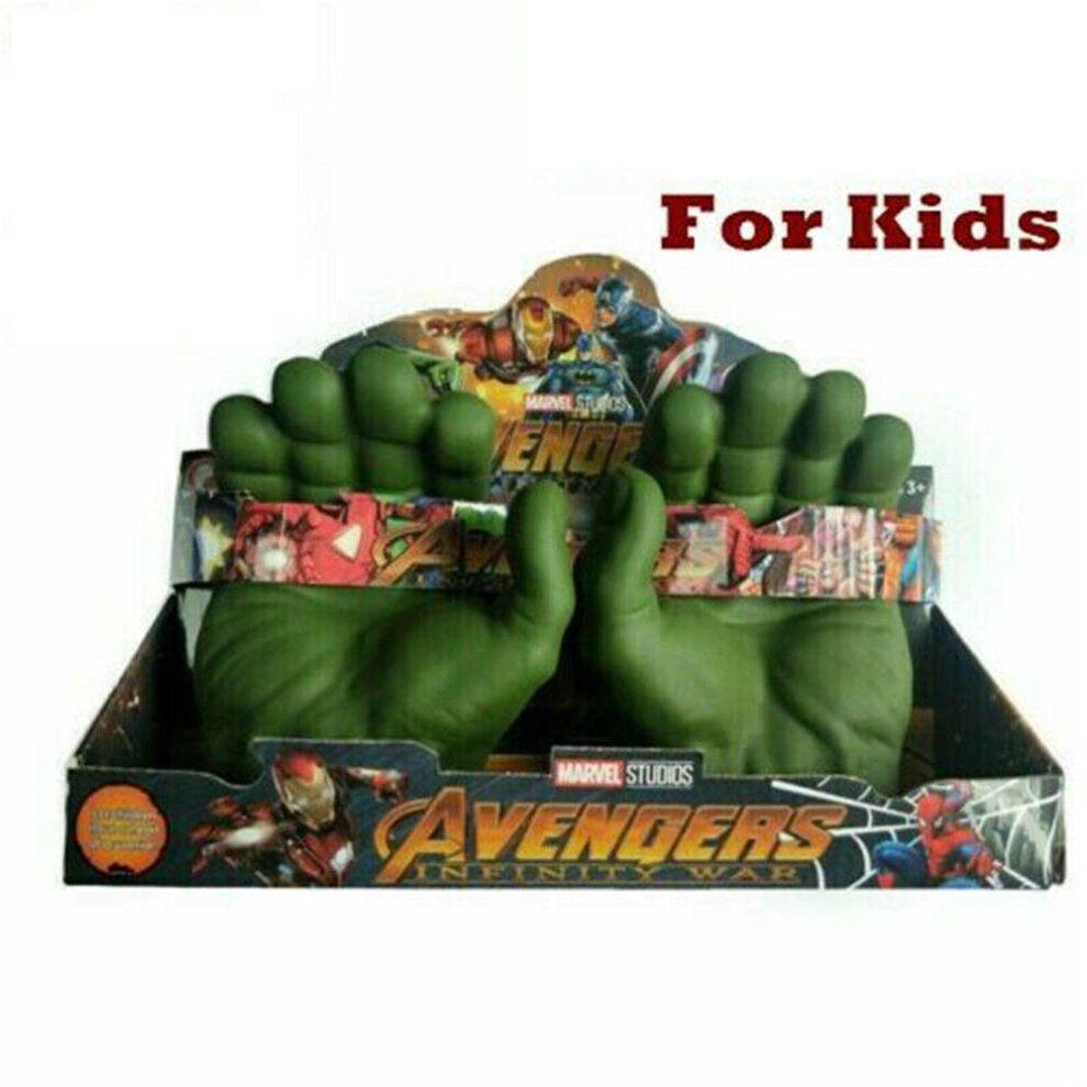 Incredibile Hulk Mani Smash Guanti Cosplay Avengers Peluche Regalo per Feste