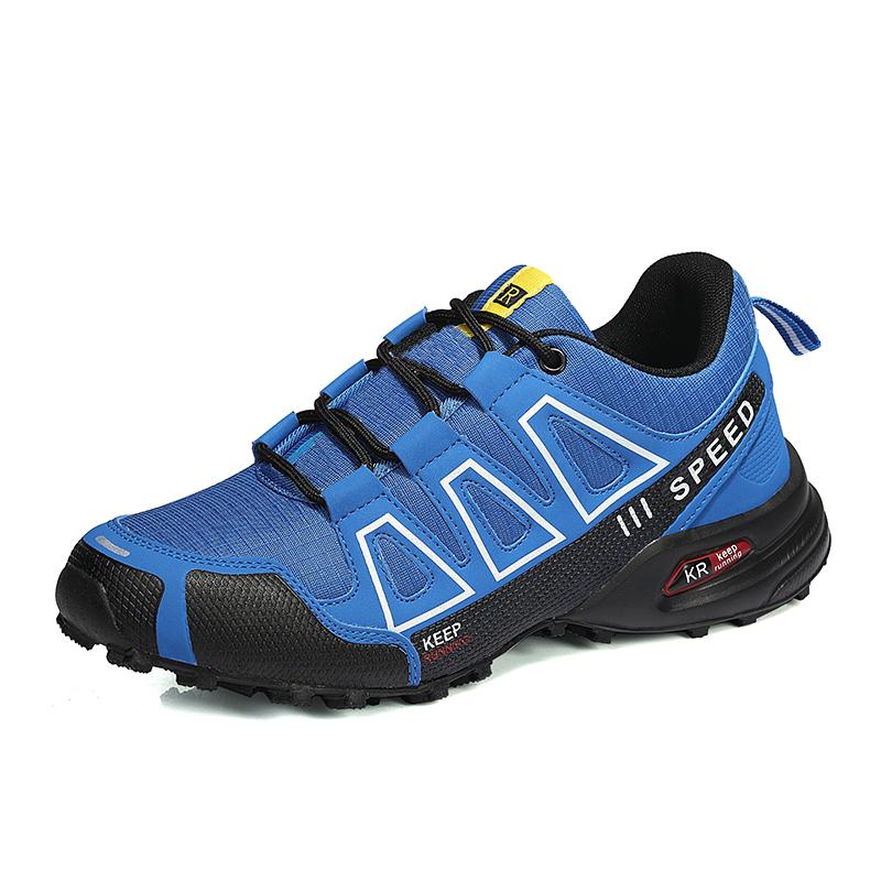 Men Hiking Shoes Outdoor Rubber Non-Slip Outdoor Trainers Comfortable Hiking Travel Sports Shoes Tactical Women's Training Shoes