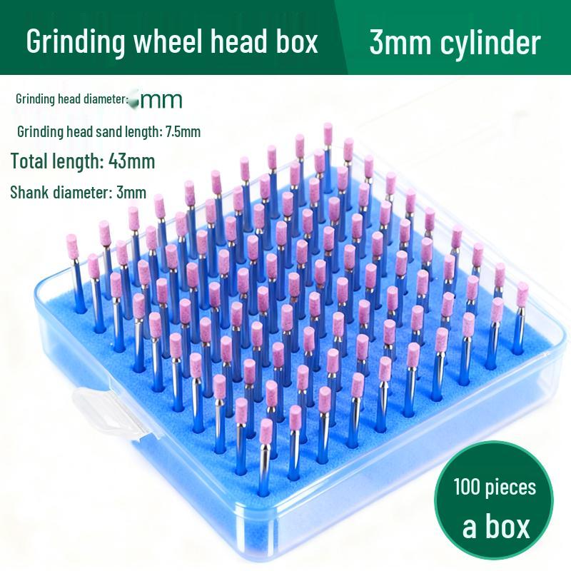 3mm T-Type Grinding Head for Electric/Pneumatic Grinder: Small Metal Polishing Wheel