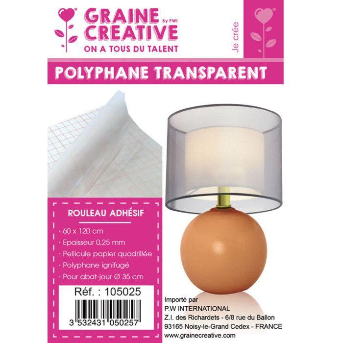 Polyphane Adhésif Transparent Rouleau 60x120 cm