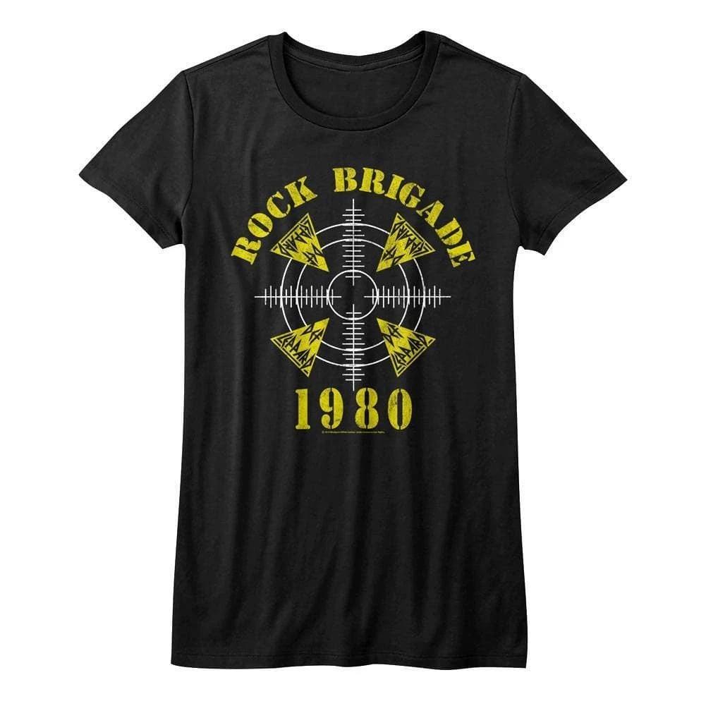 Def Leppard Rock Brigade Tour 1980 Women s T Shirt XXXXL
