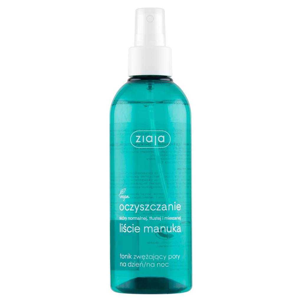 Ziaja liście manuka oczyszczanie  tonik  zwężający pory/spray 200 ml  / 9106