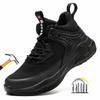 Ultra Light Safety Shoes 48 Work Sneakers with Steel Toe Cap Anti Puncture Work Safety Shoes for Men Work Boots Industrial Shoes
