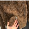 Oversized Chunky Cable Knit Sweater Coat for Women, Autumn Winter High-End Casual Knit Cardigan Top