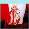 Opulent National Style Fish Keychain Adorned With Brilliant Rhinestones Ideal For Celebratory Gifts