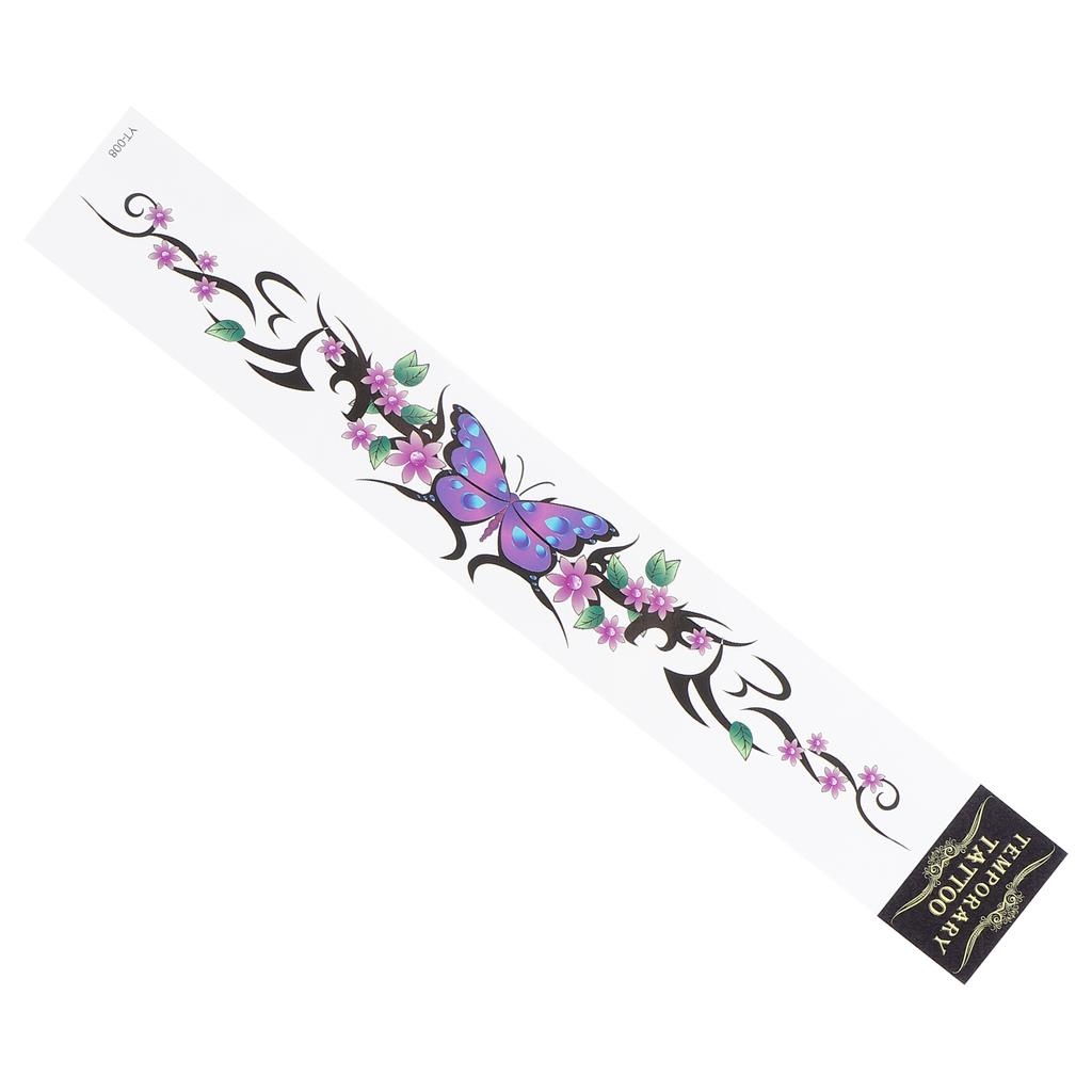 Temporary Tattoos Waterproof Waist Long Lasting Body Fake Tattoo Stickers for WomenYT-08