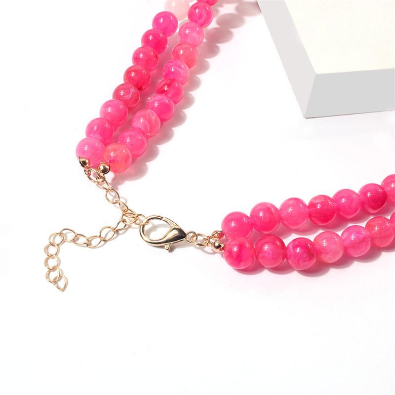 Edle Perlenkette für Damen Mode Verschleißfest Ideale Geschenke Damen Hängeohrringe Set GZW