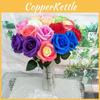 Soft Touch Artificial Rose Bouquet For Home Decor Wedding Arrangements And Events