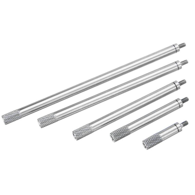 5 szt. Zestaw przedłużek do wskaźnika trzpień 20/40/60/80/100mm stal szybkotnąca