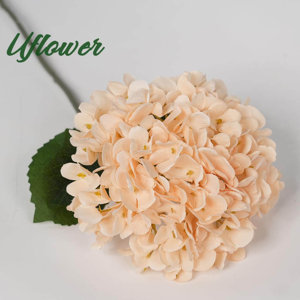 58cm Artificial Flowers Silk Hydrangea Bouque for Wedding Home Party Living Room Table Decoration Accessories