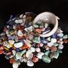 50g/bag Natural Mixed Colorful Crushed Stones - Perfect for Aquarium Fish Tank Decoration!