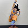 Goku Anime Figures 25cm/9.84in Son Goku Jump Figue Pvc Statue Room Ornament Collection Model Toys Gifts