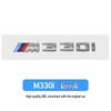 BMW Gray Car Emblem Stickers M330I M340I M550I M240I M530I Rear Modifications
