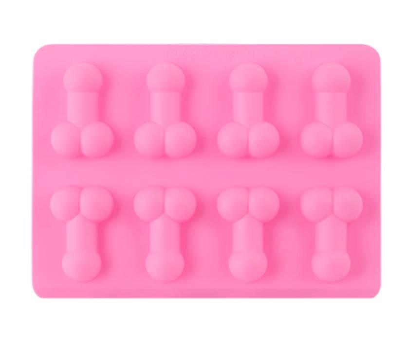 Sexy forma na dort ve tvaru penisu, silikonová forma na led ve tvaru penisu, formičky na svíčky a mýdlo, forma na čokoládu, mini formičky na krém, nástroje pro cukrářství