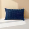 Luxury Rectangular Plush Pillowcase: Portable, Removable, and Washable for Sofa
