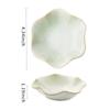 Japanese Kiln Change Lotus Leaf Plate Ceramic Jewelry Tray Popular Ins Home Storage Plate Ornament Gift