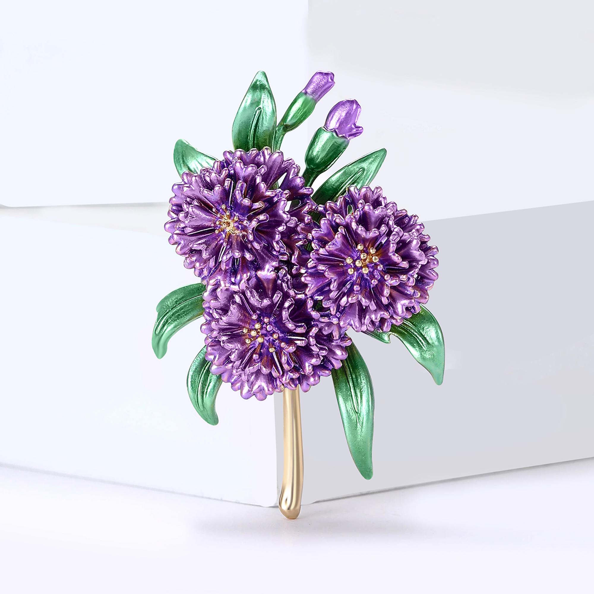 

Эмалевые броши-гвоздики ко Дню матери для женщин, булавки в виде растений и цветов, подарок для матери, офисная вечеринка, подарки для друзей, ювелирные аксессуары