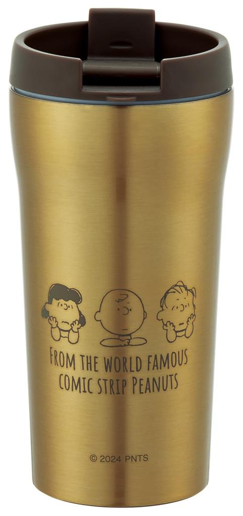 Skater Stainless Steel Mug Coffee Vacuum Insulates for Hot and Cold Snoopy SMV4 Bottle, 360ml, Tumbler, Double-Sided Wall, Drinks, 24,