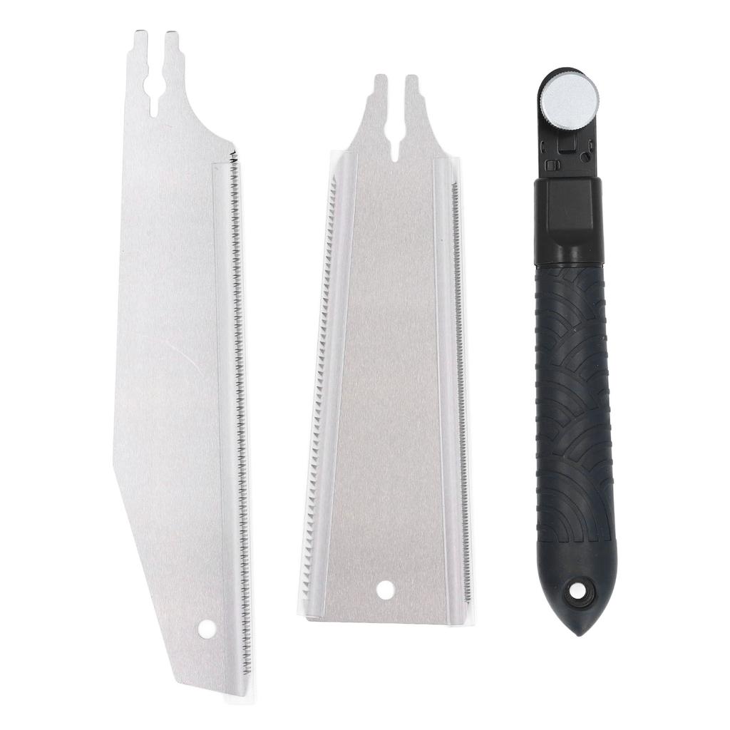 Set Ferăstrău Mic de Mână Lamă Oțel SK5 Mâner Silicon Ferăstrău pentru Tăierea Pomilor pentru Prelucrarea Lemnului