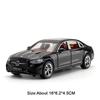 1:32 C260l E300l Alloy Diecast Model Toy Car 6 Doors Opened Sound Light Pull Back Rubber Tires Miniature Vehice For Kids Present