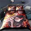 J-Jujutsu K-Kaisens Japan Famous Anime Bedding Set Bedroom Soft Modern Bedspreads Comefortable Duvet Cover Quilt Cover And Pillowcase