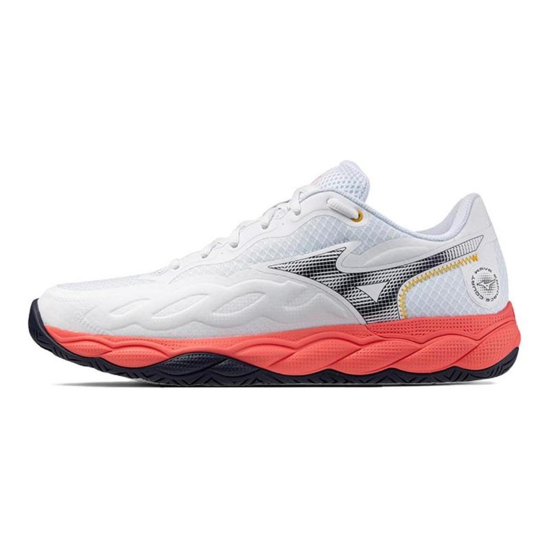 Mizuno WAVE ENFORCE COURT Unisex Tennis Shoes White 61GA243260 40