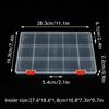 Transparent Compartment Plastic Storage Box Jewelry Earring Box Bead Container Storage Case Display Organizer 11/11/16/18 Grids
