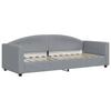 Vidaxl Sofa Z Materacem Do Spania, Jasnoszara, 80X200 Cm, Tkanina