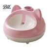 Automatic Cat Water Dispenser Dispenser, Auto Refill Pet Feeder, Cute Gravity-fed Bowl for Cats Ear Design, Bottle Adapter Threaded Small Dogs