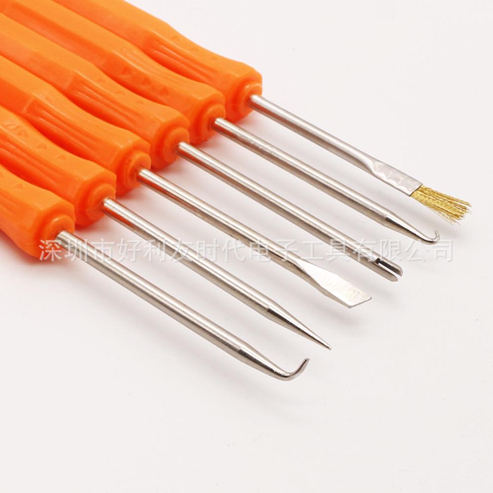 SA-10C 6-Piece Circuit Board Repair Soldering Tool Set – High Quality Solder Aid Tools
