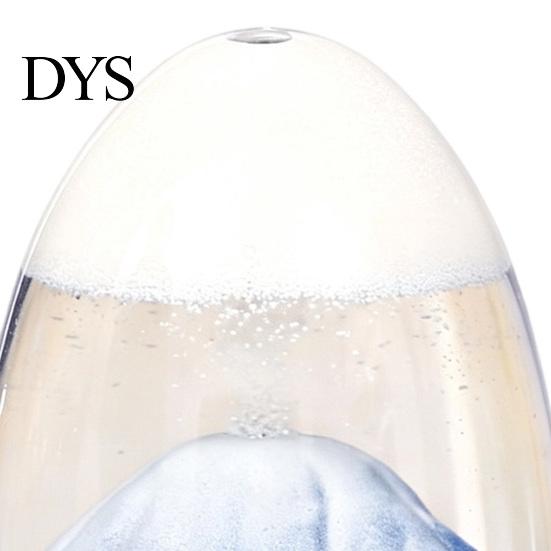 Volcanic Quicksand Hourglass Volcano Eruption Liquid Motion Timer, Egg‑Shaped Floating Sand Hourglass, Modern Home Office Accessory Desktop Dynamic