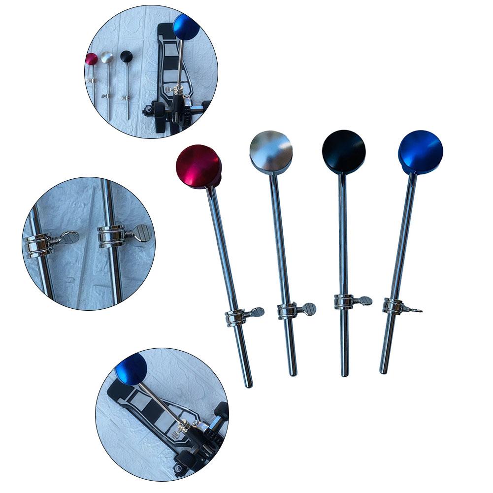 

Замена металлического вала молотка с войлочной головкой барабанной педали красный