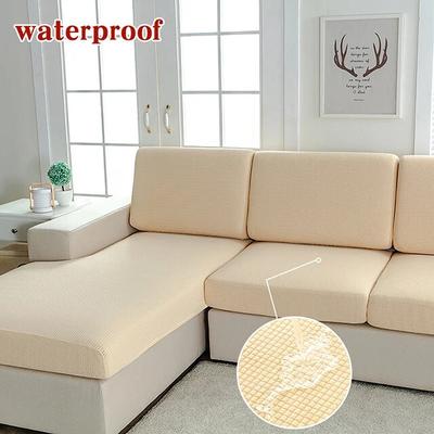 Waterproof Sofa Seat Cushion Cover Jacquard Elastic Sofa Covers AirChair Covers Washable Removable Sofa Slipcover Livingroom