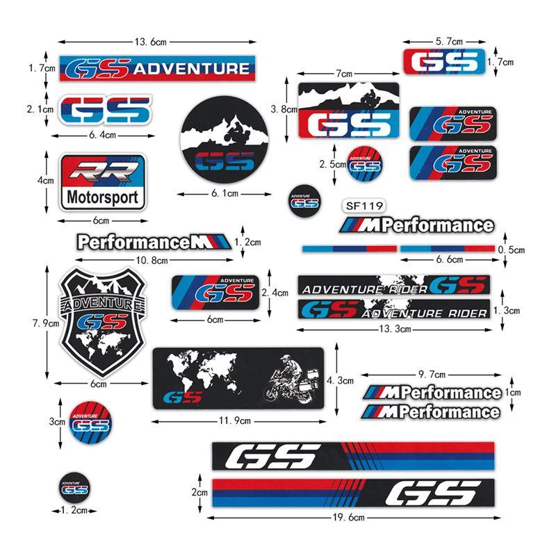 Hot Motorcycle Body Stickers For BMW E93 F10 F20 F30 F40 F15 F25 F26 F31 F49 F86 M3 M5 X3 x1 e46 M Film Vinyl Decals Reflective AY7