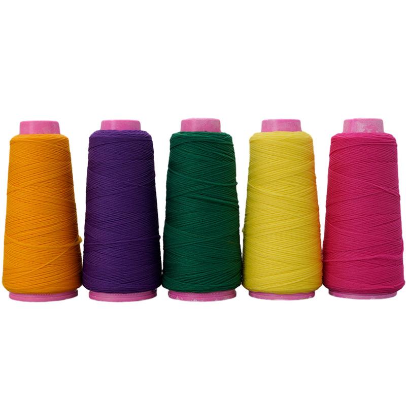 DIY 300D high elastic thread, elastic large roll winding thread handmade hairpin headdress, silk mesh flower material, bow tie