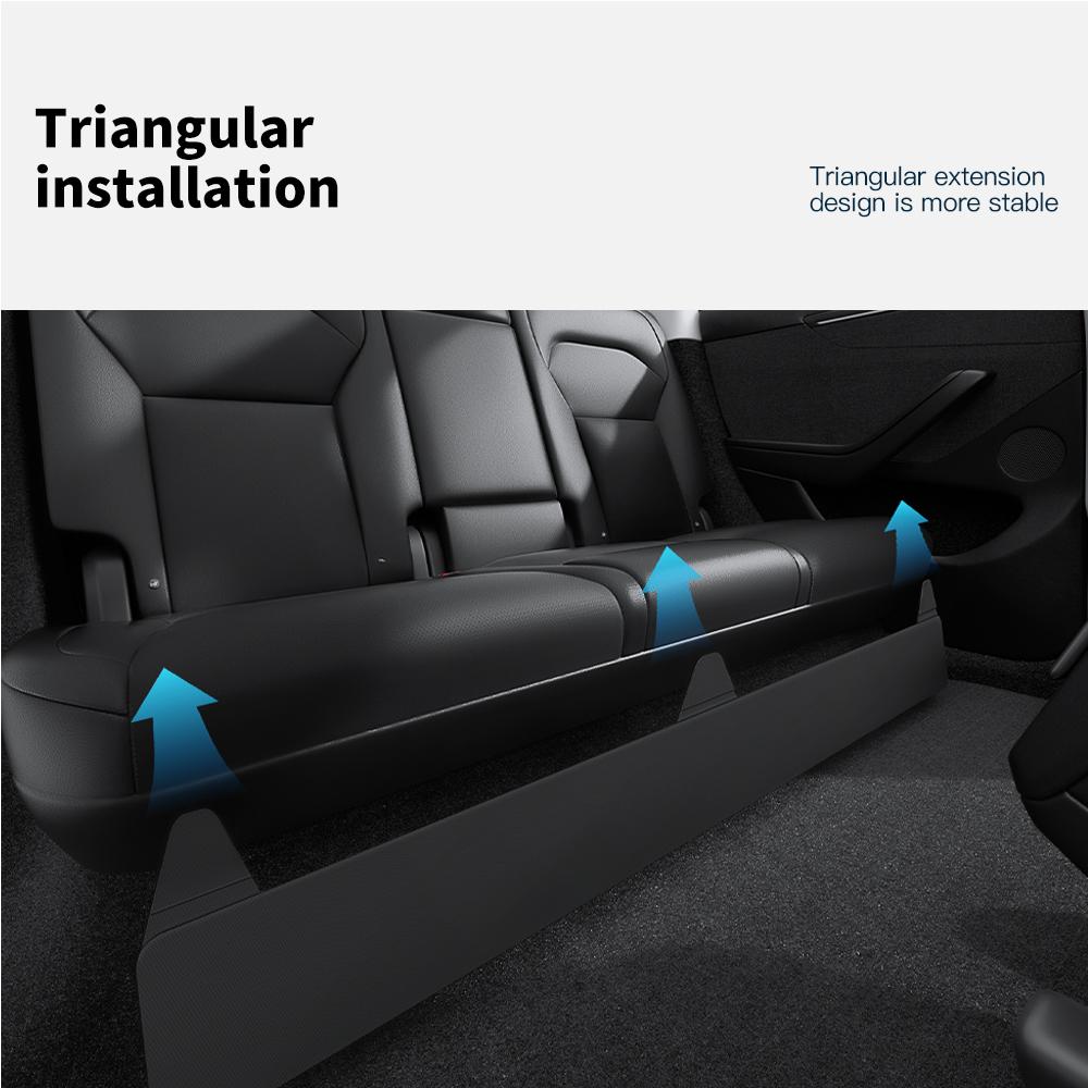 YZ For Tesla Model 3/Y/YL Highland Juniper 2026 Rear Seat Lower Protective Mat anti-kick pad anti-dirty car accessories