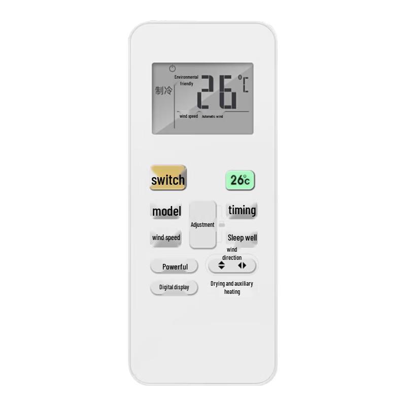 Universal AC Remote Controls & Wall Holder