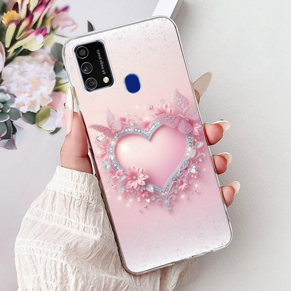 Cute Cat Caroon Cover For Samsung Galaxy A21s Case Soft Silicone Fundas Phone Cases For Samsung A 21s  A21s SM-A217F Full Bumper