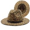 JYL TS DIY Fedora Hat Unisex Winter Flat Brim Gentleman Hat