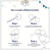 128pcs green football balloon garland Arch set for football game sports party birthday anniversary outdoor decoration