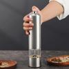 Viewable Electric Salt Pepper Grinder One Handed Operation Pepper Grinder  Kitchen