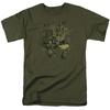 Mirrormask Dont Let Them T Shirt Mens Licensed Fantasy Movie Tee Military Green